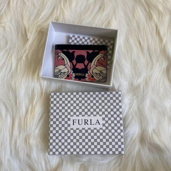 Furla Peacock Card Case - Picture 1 of 4